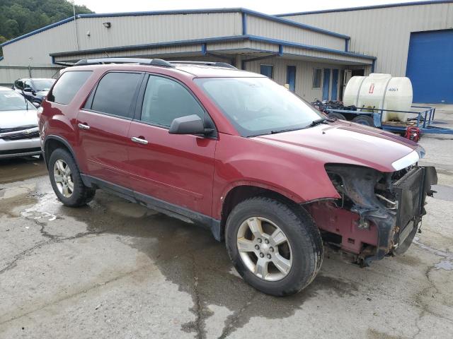 1GKKVNED2BJ245497 - 2011 GMC ACADIA SLE BURGUNDY photo 4