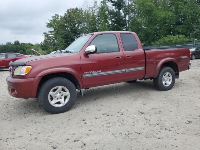 5TBBT44104S451550 - 2004 TOYOTA TUNDRA ACCESS CAB SR5 RED photo 1