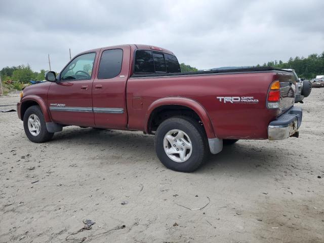 5TBBT44104S451550 - 2004 TOYOTA TUNDRA ACCESS CAB SR5 RED photo 2