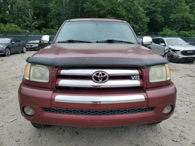 5TBBT44104S451550 - 2004 TOYOTA TUNDRA ACCESS CAB SR5 RED photo 5