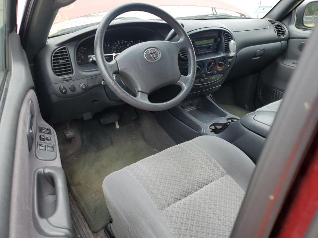 5TBBT44104S451550 - 2004 TOYOTA TUNDRA ACCESS CAB SR5 RED photo 8