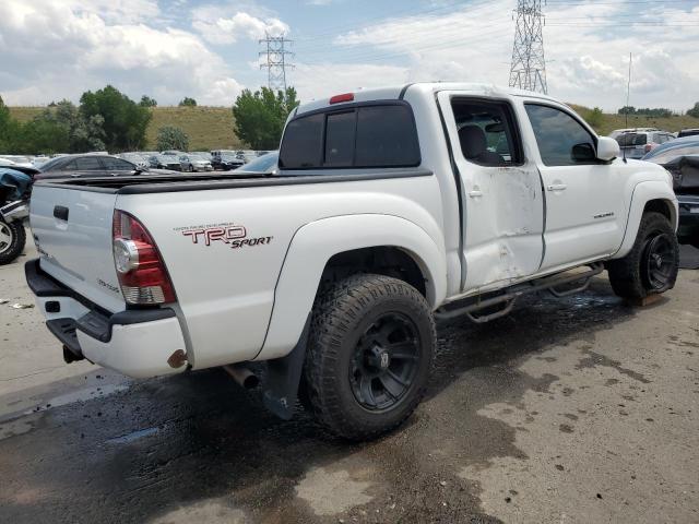 3TMLU42N79M028731 - 2009 TOYOTA TACOMA DOUBLE CAB WHITE photo 3