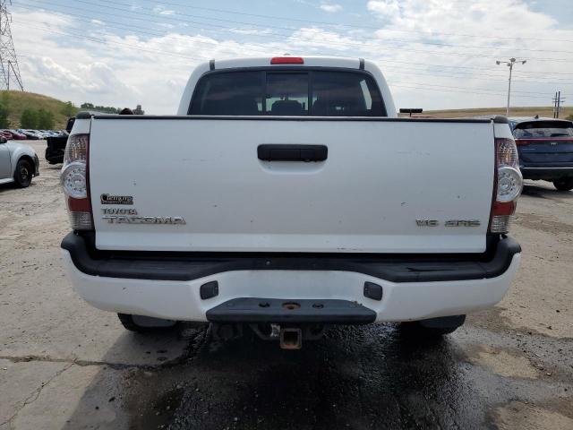 3TMLU42N79M028731 - 2009 TOYOTA TACOMA DOUBLE CAB WHITE photo 6