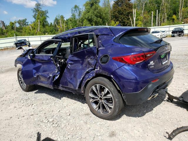 SJKCH5CR3HA032778 - 2017 INFINITI QX30 BASE BLUE photo 2