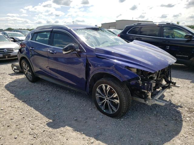 SJKCH5CR3HA032778 - 2017 INFINITI QX30 BASE BLUE photo 4