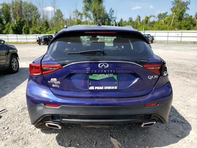 SJKCH5CR3HA032778 - 2017 INFINITI QX30 BASE BLUE photo 6