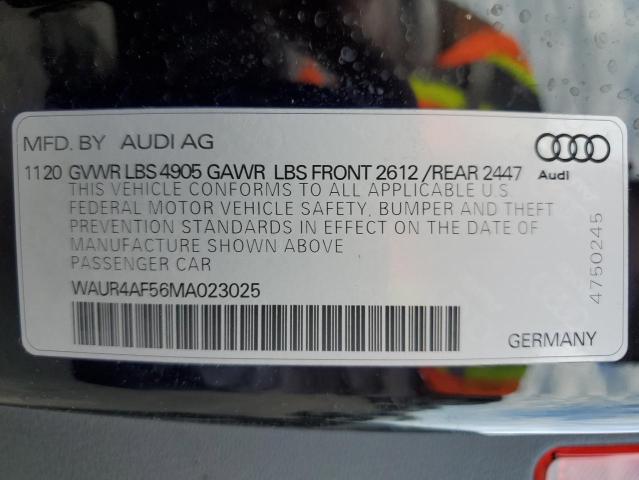 WAUR4AF56MA023025 - 2021 AUDI S5 PRESTIGE BLACK photo 13