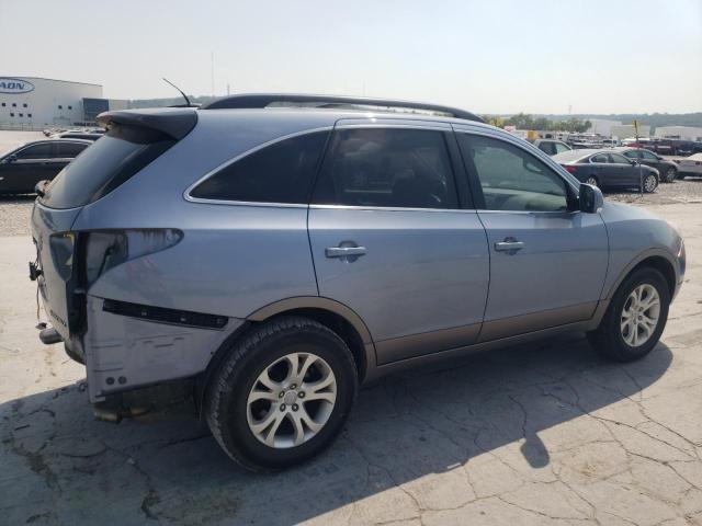 KM8NU4CC9AU132297 - 2010 HYUNDAI VERACRUZ GLS BLUE photo 3