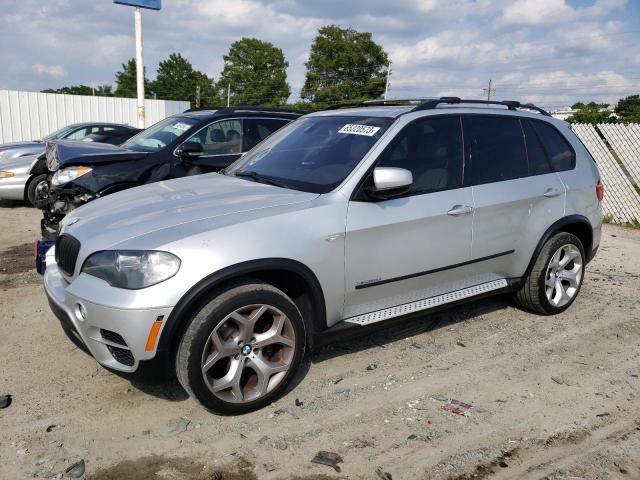 5UXZW0C53BL655234 - 2011 BMW X5 XDRIVE35D SILVER photo 1