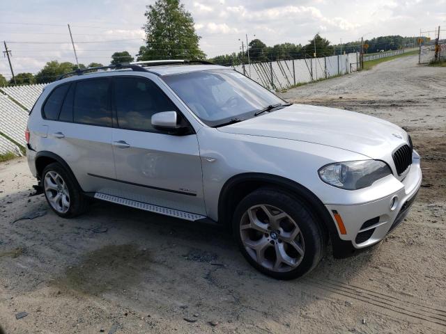 5UXZW0C53BL655234 - 2011 BMW X5 XDRIVE35D SILVER photo 4