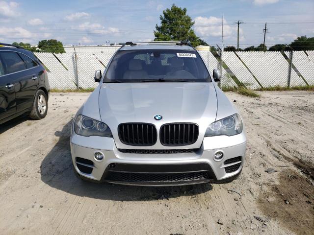 5UXZW0C53BL655234 - 2011 BMW X5 XDRIVE35D SILVER photo 5