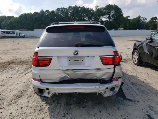 5UXZW0C53BL655234 - 2011 BMW X5 XDRIVE35D SILVER photo 6
