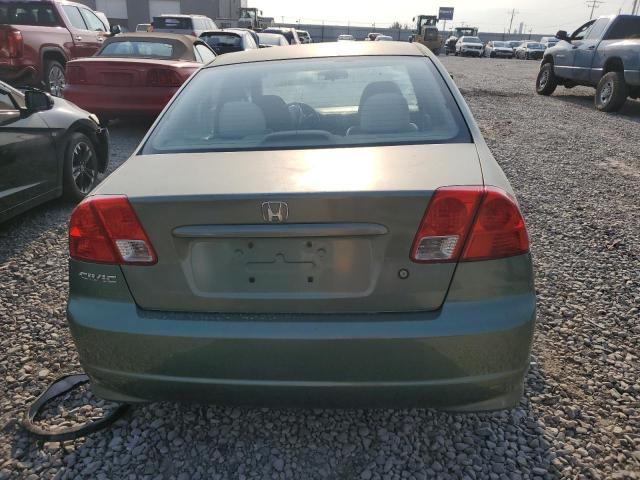 2HGES16384H584741 - 2004 HONDA CIVIC DX VP GREEN photo 6