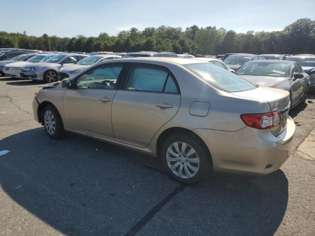 5YFBU4EE3DP204683 - 2013 TOYOTA COROLLA BASE 金色 照片 2