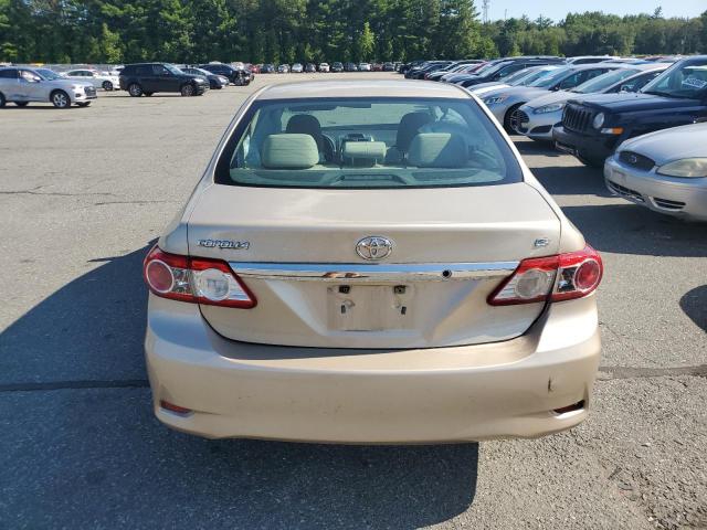 5YFBU4EE3DP204683 - 2013 TOYOTA COROLLA BASE 金色 照片 6