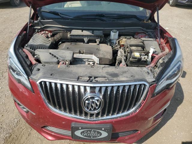 LRBFXCSA6JD010036 - 2018 BUICK ENVISION PREFERRED RED photo 12