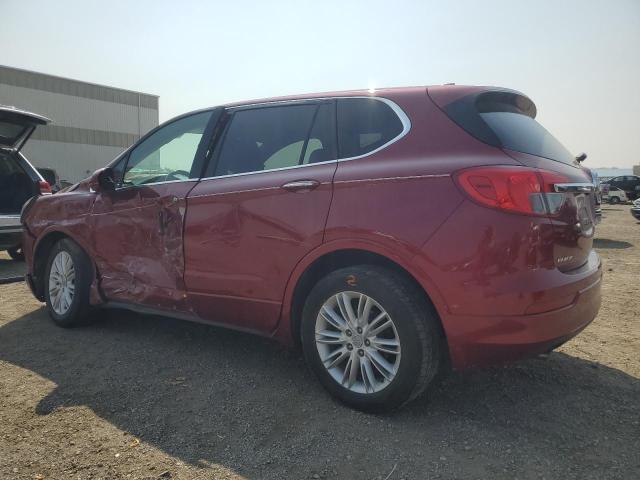 LRBFXCSA6JD010036 - 2018 BUICK ENVISION PREFERRED RED photo 2