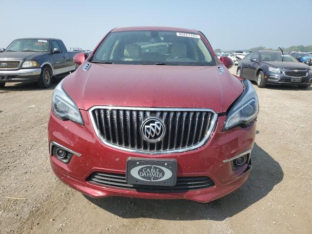 LRBFXCSA6JD010036 - 2018 BUICK ENVISION PREFERRED RED photo 5