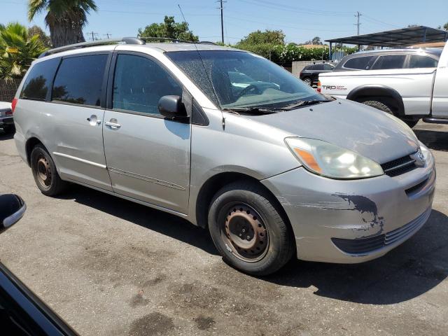 5TDZA23C04S059994 - 2004 TOYOTA SIENNA CE SILVER photo 4