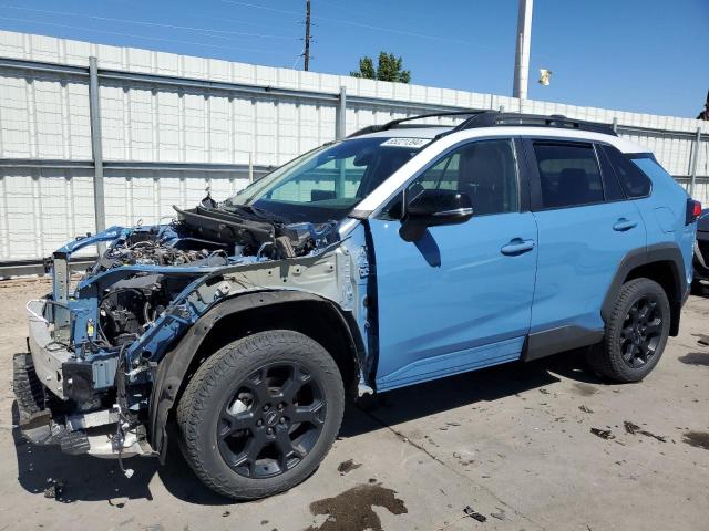 2T3S1RFV7NW320724 - 2022 TOYOTA RAV4 TRD OFF ROAD BLUE photo 1