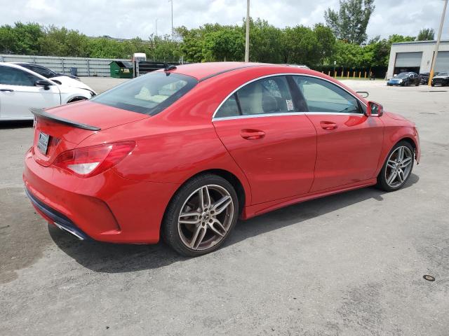WDDSJ4EB7JN600225 - 2018 MERCEDES-BENZ CLA 250 RED photo 3
