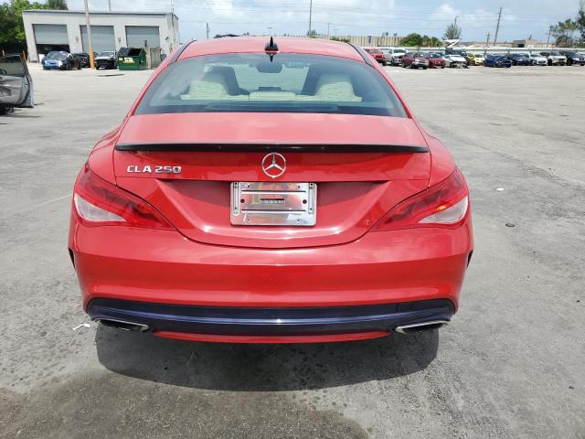 WDDSJ4EB7JN600225 - 2018 MERCEDES-BENZ CLA 250 RED photo 6