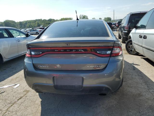 1C3CDFCH6DD204505 - 2013 DODGE DART LIMITED GRAY photo 6