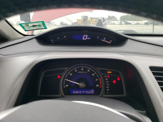 2HGFA1F68BH511089 - 2011 HONDA CIVIC LX-S أحمر صورة 9