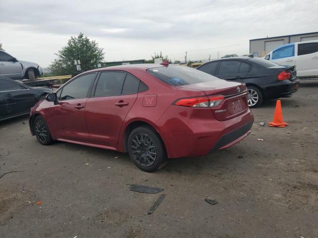JTDEPMAE8NJ212245 - 2022 TOYOTA COROLLA LE Qırmızı foto 2