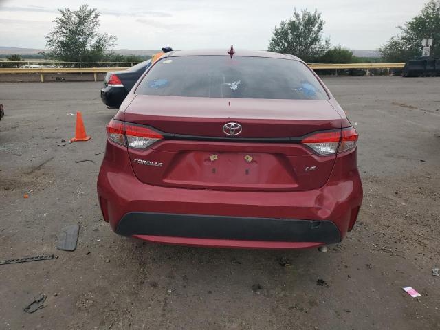 JTDEPMAE8NJ212245 - 2022 TOYOTA COROLLA LE Qırmızı foto 6