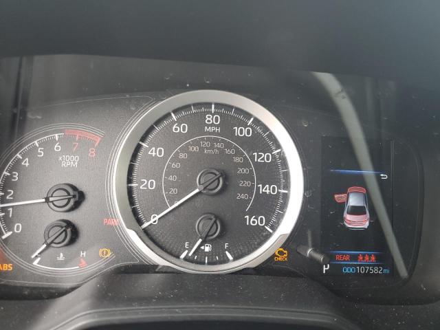 JTDEPMAE8NJ212245 - 2022 TOYOTA COROLLA LE Qırmızı foto 9