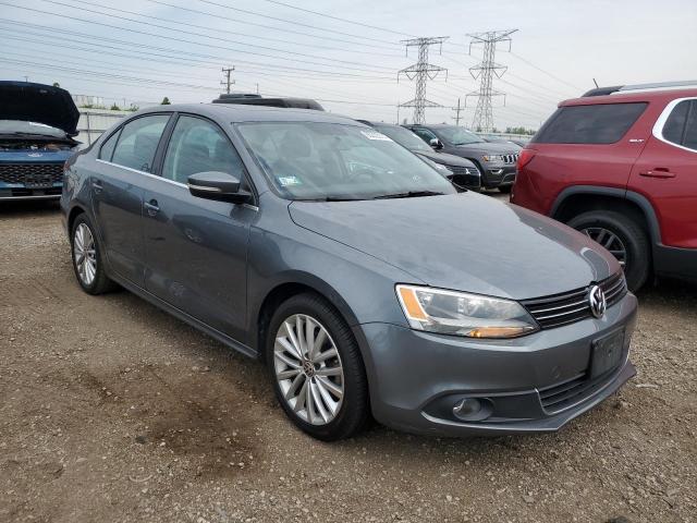 3VWLL7AJ9EM378856 - 2014 VOLKSWAGEN JETTA TDI BLUE photo 4