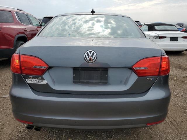 3VWLL7AJ9EM378856 - 2014 VOLKSWAGEN JETTA TDI BLUE photo 6