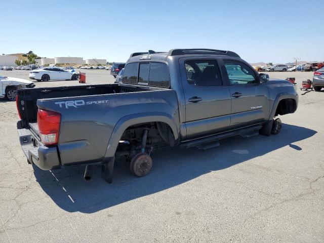 3TMAZ5CN4GM026090 - 2016 TOYOTA TACOMA DOUBLE CAB GRAY photo 3