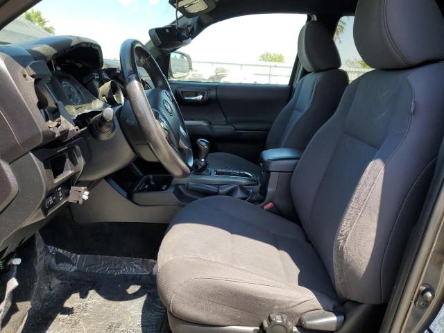 3TMAZ5CN4GM026090 - 2016 TOYOTA TACOMA DOUBLE CAB GRAY photo 7