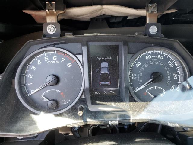 3TMAZ5CN4GM026090 - 2016 TOYOTA TACOMA DOUBLE CAB GRAY photo 9