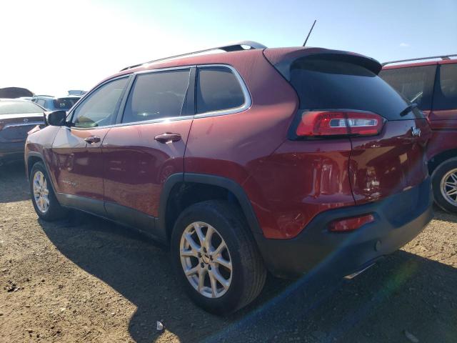 1C4PJLCSXFW537085 - 2015 JEEP CHEROKEE LATITUDE BURGUNDY photo 2