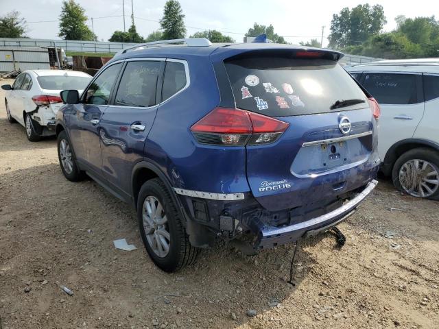 KNMAT2MV9HP538048 - 2017 NISSAN ROGUE S BLUE photo 2