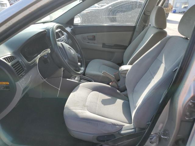 KNAFE121385492512 - 2008 KIA SPECTRA EX SILVER photo 7