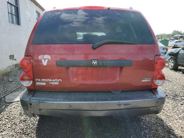 1D8HB68288F112285 - 2008 DODGE DURANGO ADVENTURER RED photo 6