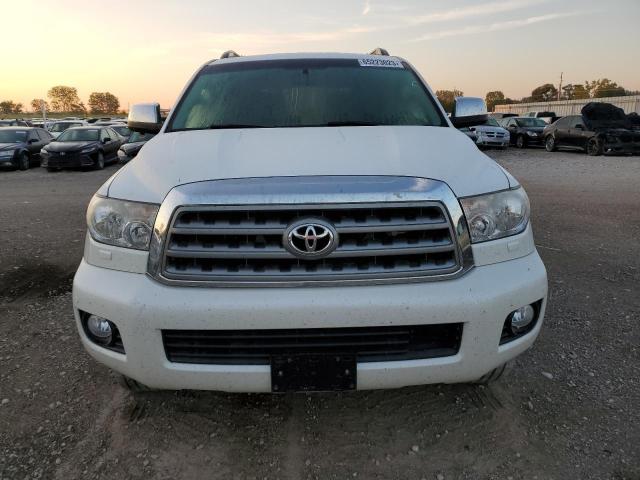 5TDDW5G15GS136773 - 2016 TOYOTA SEQUOIA PLATINUM WHITE photo 5