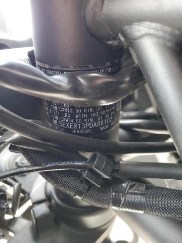 ML5EXER13PDA88102 - 2023 KAWASAKI EX650 R GREEN photo 9