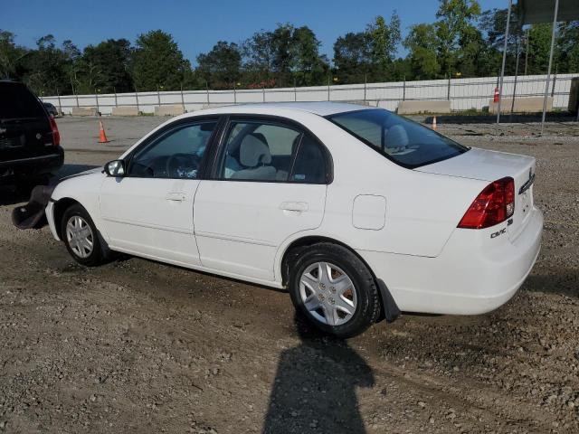 2HGES16573H554498 - 2003 HONDA CIVIC LX WHITE photo 2