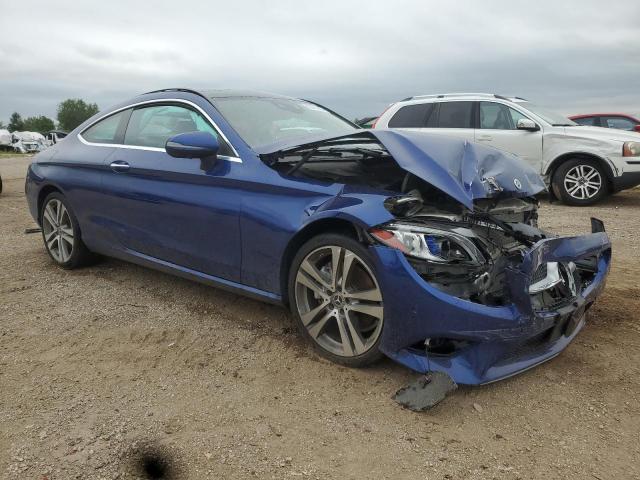 WDDWJ8EB0LF948860 - 2020 MERCEDES-BENZ C 300 4MATIC BLUE photo 4
