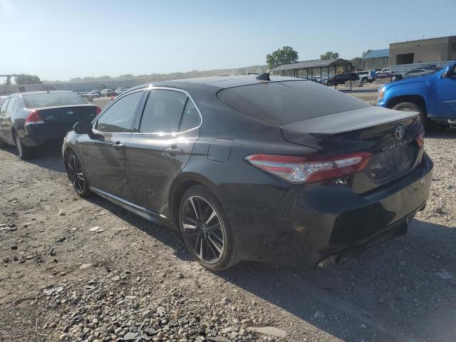 4T1BZ1HK3KU029235 - 2019 TOYOTA CAMRY XSE BLACK photo 2