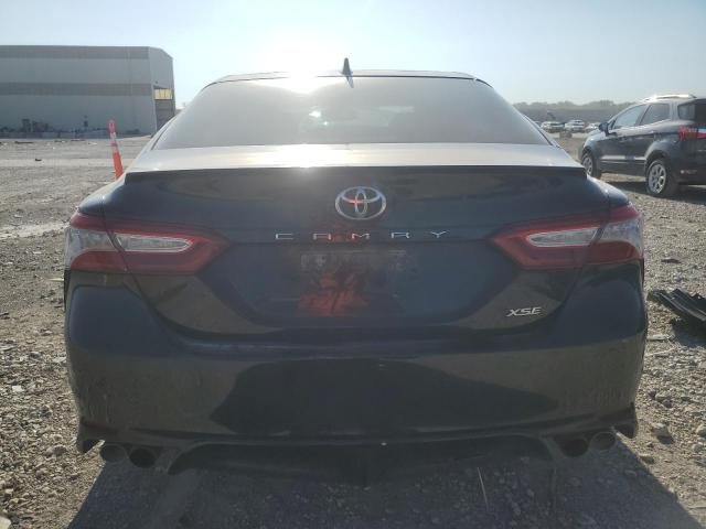 4T1BZ1HK3KU029235 - 2019 TOYOTA CAMRY XSE BLACK photo 6