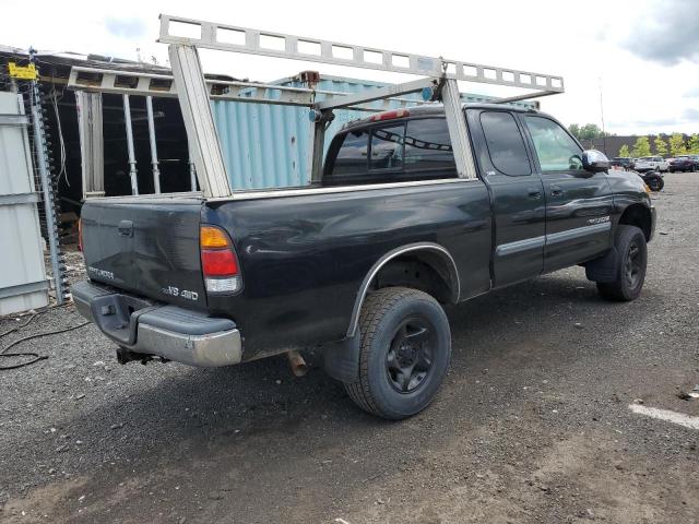 5TBBT44133S416256 - 2003 TOYOTA TUNDRA ACCESS CAB SR5 BLACK photo 3