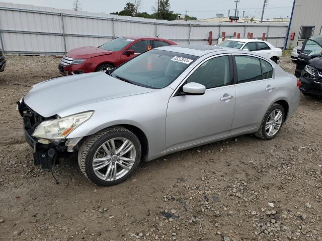 JN1DV6AR9BM450165 - 2011 INFINITI G25 SILVER photo 1