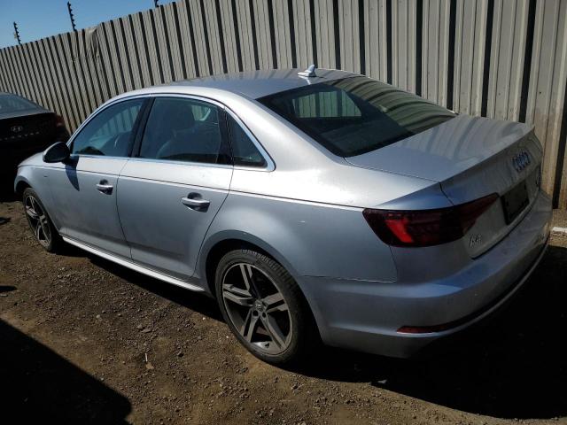 WAUENAF42JA036370 - 2018 AUDI A4 PREMIUM PLUS SILVER photo 2