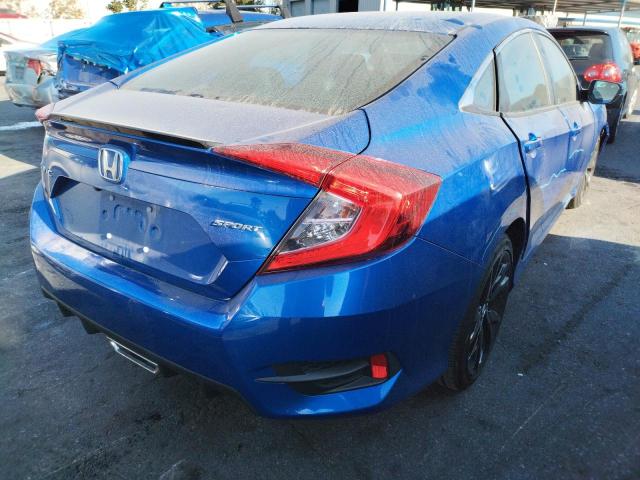 19XFC2F82KE206473 - 2019 HONDA CIVIC SPORT Azul foto 4